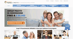 Desktop Screenshot of convenzioneinpdap.it